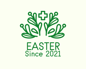 Medical Center - Green Plant Medicine logo design