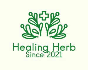 Green Plant Medicine logo design