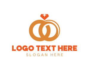 Loyalty - Wedding Marriage Rings logo design