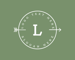 Bohemian - Arrow Seal Wellness logo design