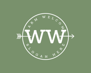 Arrow Seal Wellness logo design