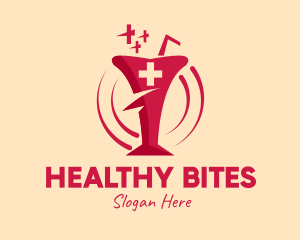 Medical Healthy Drink logo design