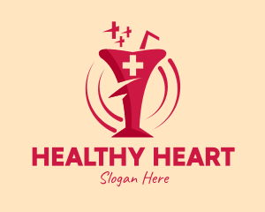 Medical Healthy Drink logo design