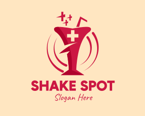 Shake - Medical Healthy Drink logo design