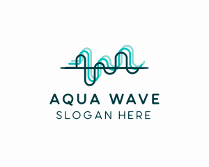 Triple Sound Waves logo design