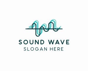 Triple Sound Waves logo design