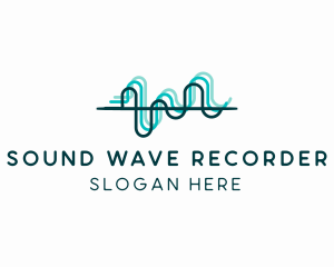 Triple Sound Waves logo design