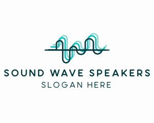 Triple Sound Waves logo design