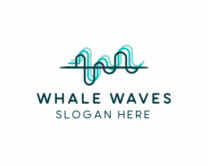 Triple Sound Waves logo design