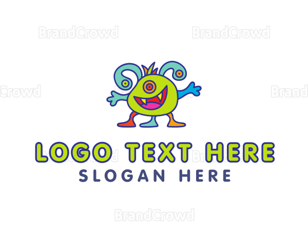 Weird Alien Creature Logo