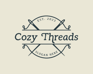 Needle Thread Tailoring logo design