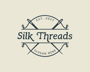 Needle Thread Tailoring logo design