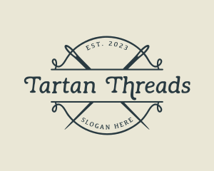 Needle Thread Tailoring logo design