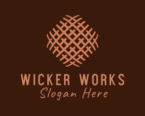 Wicker - Native Textile Handcraft logo design