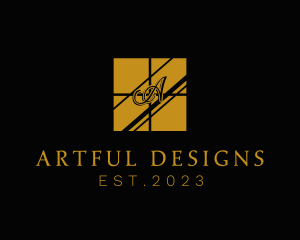 Luxury Boutique Window logo design