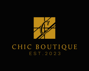 Boutique - Luxury Boutique Window logo design