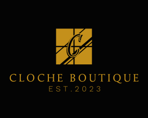 Luxury Boutique Window logo design