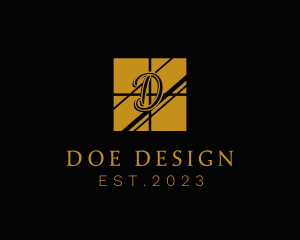 Luxury Boutique Window logo design