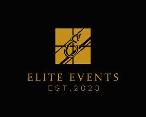 Events - Luxury Boutique Window logo design