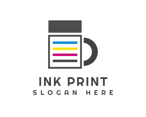 Creative Print Cafe logo design