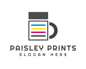 Creative Print Cafe logo design