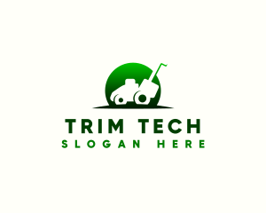 Trimmer - Lawn Mower Trimmer logo design