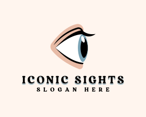 Sight Eye Lens logo design