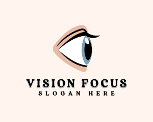 Lens - Sight Eye Lens logo design