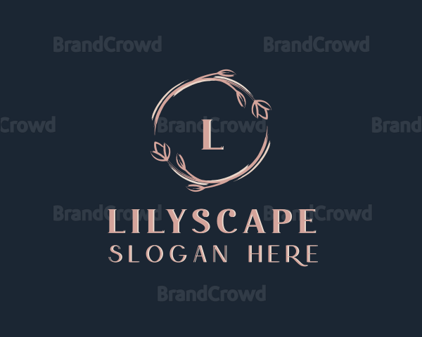 Floral Wreath Logo