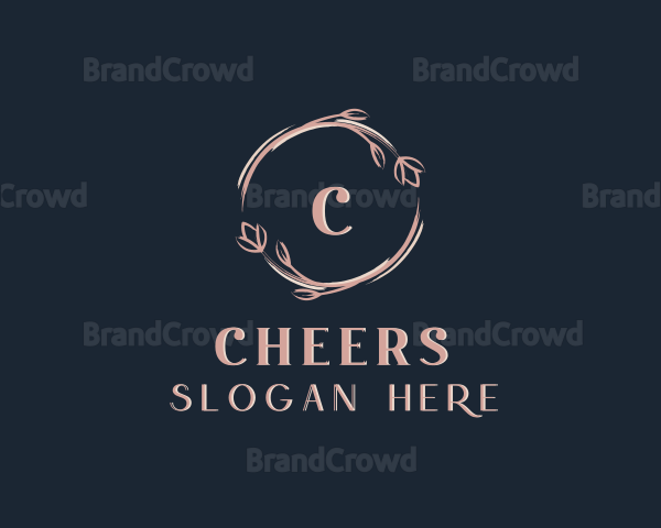 Floral Wreath Logo