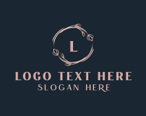 Floral Wreath Logo