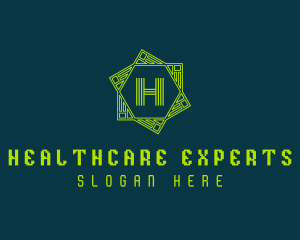 Digital Gaming Hexagon  logo design