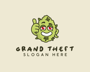 Organic - Marijuana Organic Bud logo design