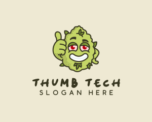 Thumb - Marijuana Organic Bud logo design