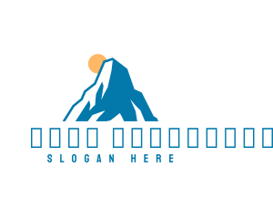 Campsite - Sun Mountain Summit logo design