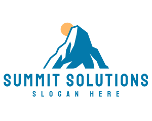 Sun Mountain Summit logo design