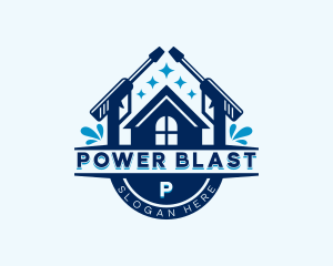 Pressure Washing Cleaner logo design