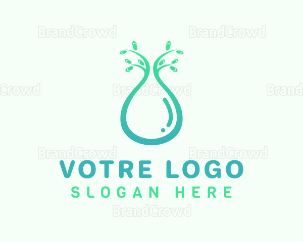 Eco Water Beverage Logo