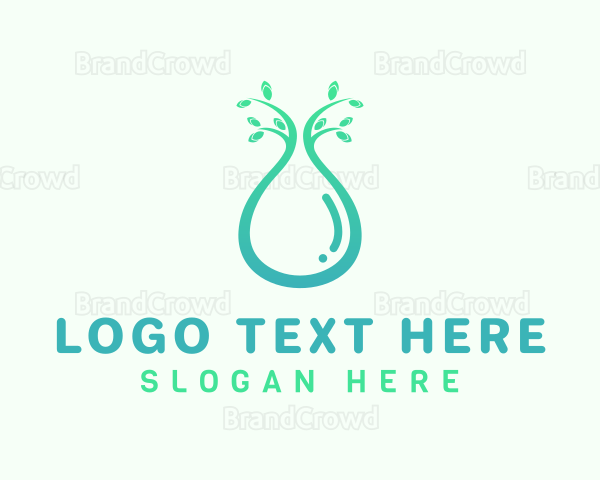 Eco Water Beverage Logo