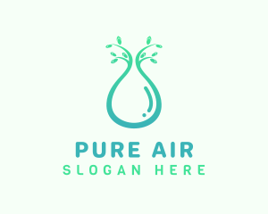 Eco Water Beverage logo design