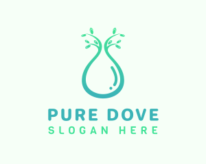 Eco Water Beverage logo design