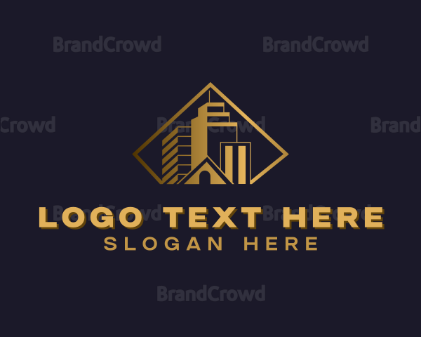 House Building Property Logo