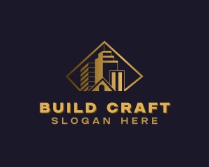 House Building Property logo design