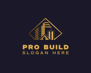 House Building Property logo design