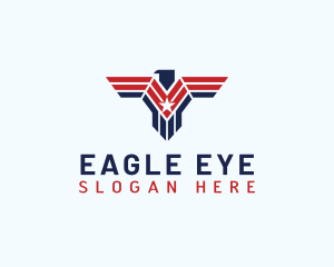 Patriot American Eagle logo design