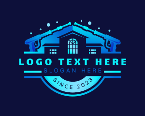 Cleaning - Power Wash Clean House logo design