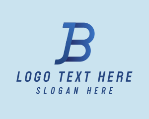 Corporate - Simple Minimalist Letter JB Company logo design