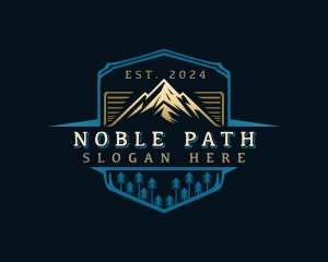 Mountain Peak Camp logo design