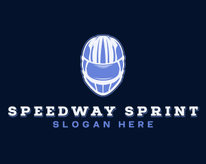 Racing - Motorbike Racing Helmet logo design