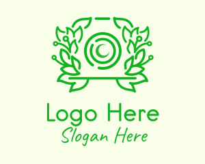 Green Nature Camera Logo